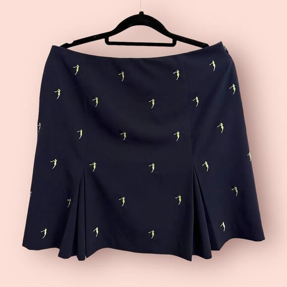 EP Pro Golf Pleated Skort Golfer Embroidered Applique Womem's 6 - Picture 1 of 10